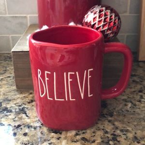 Rae Dunn believe mug